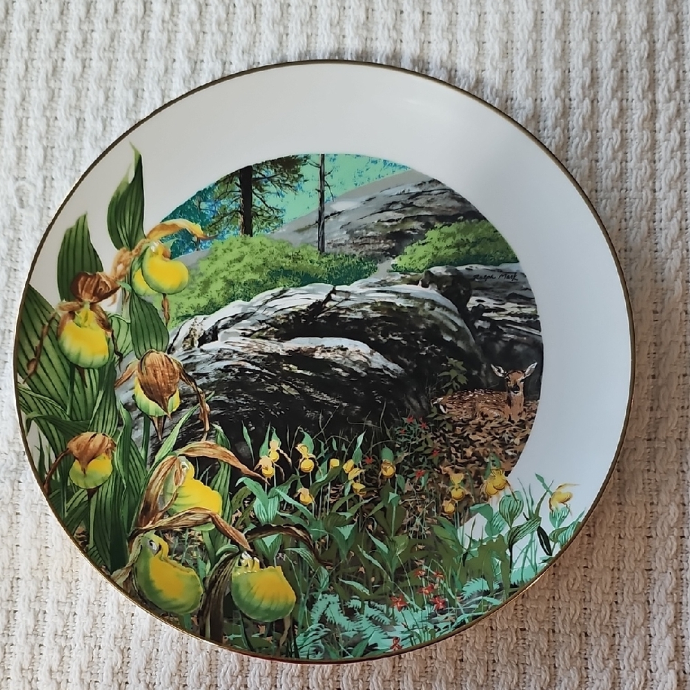 Nature Scene Decorative Plate